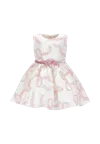 Monnalisa Baby Dress  73d903_4651 In White