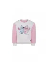 Monnalisa Stitch &amp; Angel Sweatshirt In White