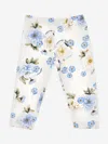 Monnalisa Baby Girls Flower Print Leggings In Multi