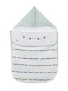 Monnalisa Baby Sleeping Bag In White + Multicolor