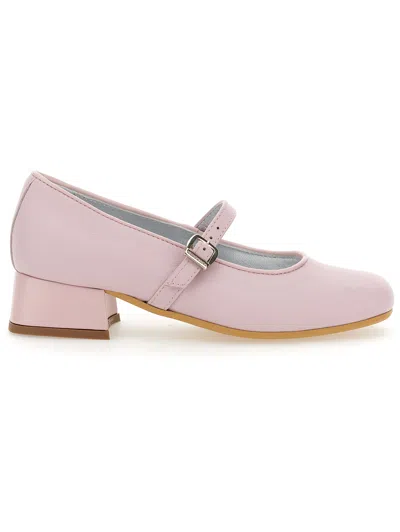 Monnalisa Kids'   Ballerina With Buckle In Purple