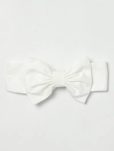 Monnalisa Babies' Bands  Kids Color Yellow Cream In White