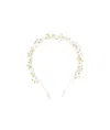 Monnalisa Beaded Hair Accessory In Pattern