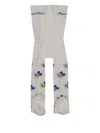 Monnalisa Bear-print Tights In Neutral