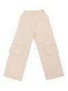 Monnalisa Beige Levantina Cargo In Beige