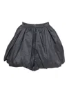 Monnalisa Black Baloon Skirt In Black