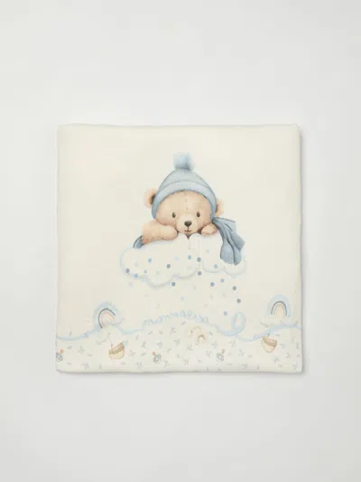 Monnalisa Blanket  Kids Color Yellow Cream In White
