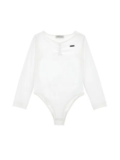 Monnalisa Kids'  Body With Plaque In White