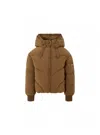 Monnalisa Bomber Bambina  17f103_6022 In Brown