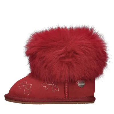 Monnalisa Kids'  Boots In Red