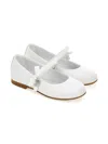 Monnalisa Bow Charm Ballerinas In White