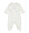 Monnalisa Bow-detail All-in-one In White