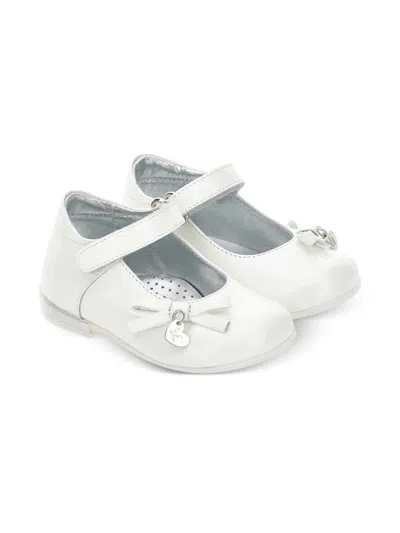 Monnalisa Babies' Bow-detail Ballet Flats In White