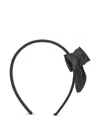 Monnalisa Bow-detail Headband In Black