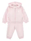 Monnalisa Sweatshirt Mit Schleifen Set In Pink