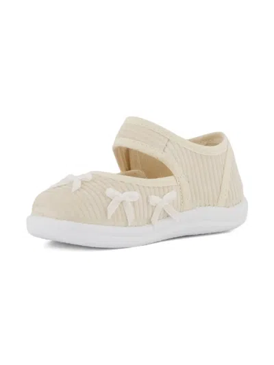 Monnalisa Kids' Bow-embellished Ballet Flats In Neutral