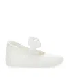 Monnalisa Bow-embellished Booties In White