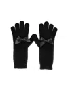 Monnalisa Bow Gloves In Black