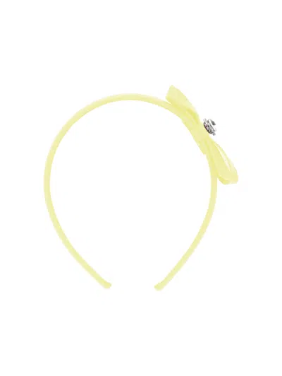 Monnalisa Babies'   Bow Headband In Green