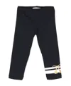 Monnalisa Bow-print Stretch Legging In White
