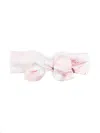 Monnalisa Butterfly-print Headband In Pink