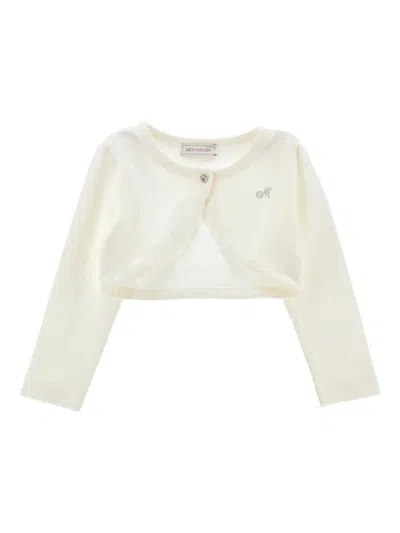 Monnalisa Sweater Kids Color Yellow Cream