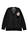 Monnalisa 3d-blumen-cardigan