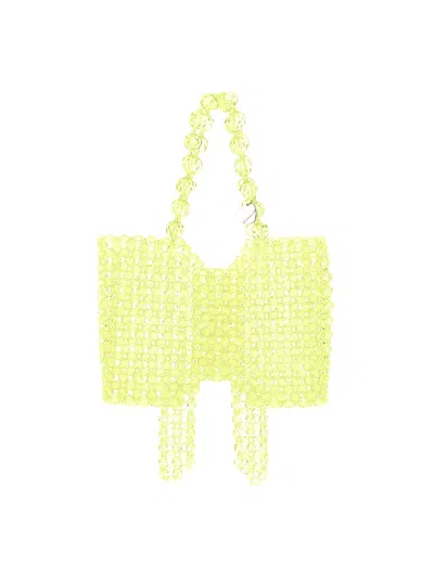 Monnalisa Kids'   Candy Beaded Bag In Ochre