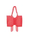 Monnalisa Candy Beaded Bag In Red