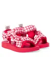 Monnalisa Sandalen Aus Canvas In Rot