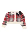 Monnalisa Cardigan In Red