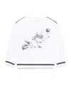 Monnalisa Cartoon-print Sweatshirt In White