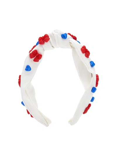 Monnalisa Kids'   Charm Headband In White