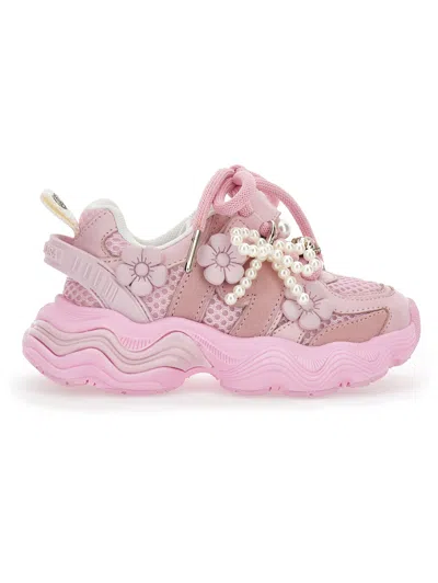 Monnalisa Kids'   Chunky Sneakers In Pink