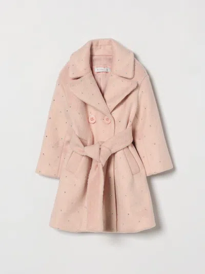 Monnalisa Coat Kids Color Pink