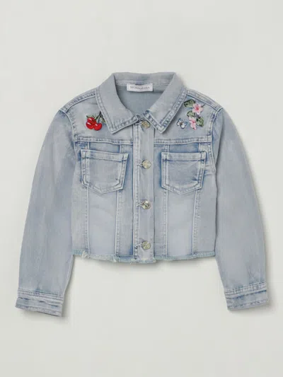 Monnalisa Kids' Cappotto  Bambino Coloure Denim