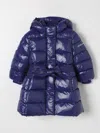 Monnalisa Coat  Kids Color Ocean In Ocean