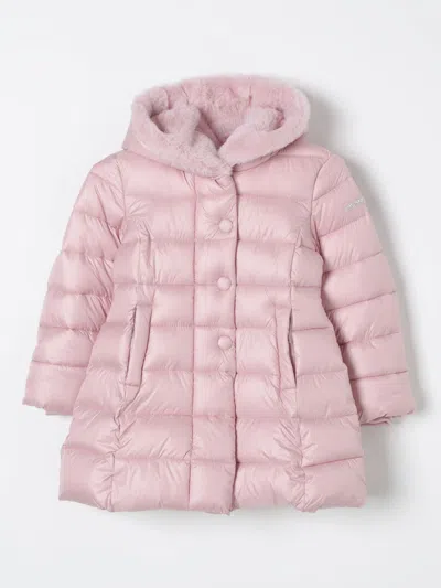 Monnalisa Coat  Kids Color Onion In Pink
