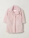 Monnalisa Coat  Kids Color Pink In Pink