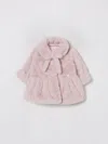 Monnalisa Coat  Kids Color Pink In Pink