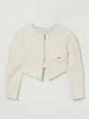 Monnalisa Cappotto  Bambino Colore Panna