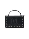Monnalisa Coated Fabric Folder In Black