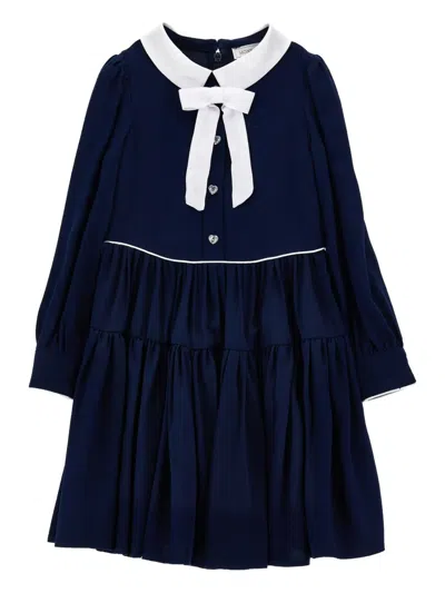 MONNALISA COLLARED SHIRT DRESS