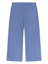 Monnalisa Corduroy Trousers In Blue