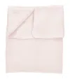 Monnalisa Cotton Blanket In Pink