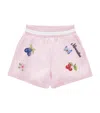Monnalisa Printed Cotton-blend Shorts