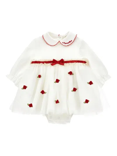 Monnalisa Babies' Cotton Shorties In Neutral