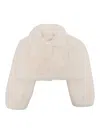 Monnalisa Cruelty-free Short Fur In White