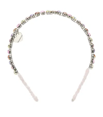 MONNALISA CRYSTAL CHARM HEADBAND