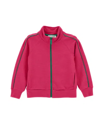 Monnalisa Kids'   Daffy Duck Zip-up Sweatshirt In Lilac